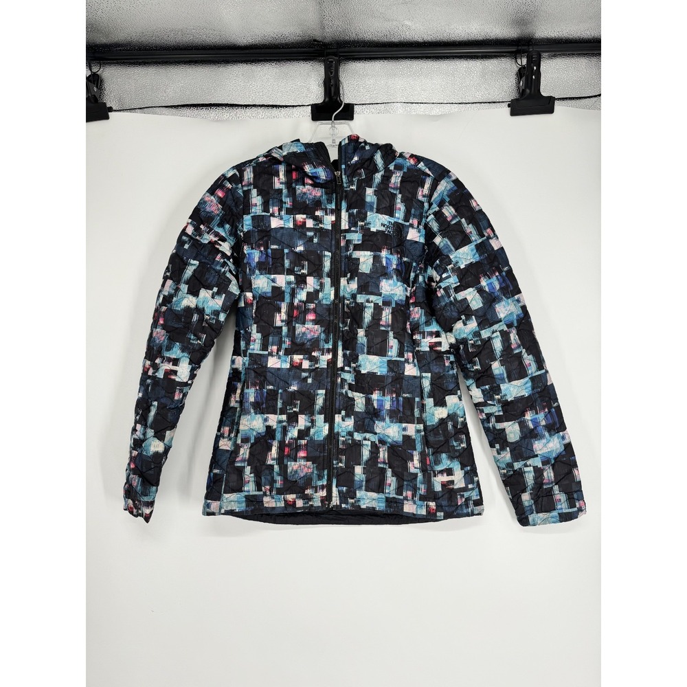The North Face Thermoball Triclimate Jacket Womens Small Quilted Puffer Hooded